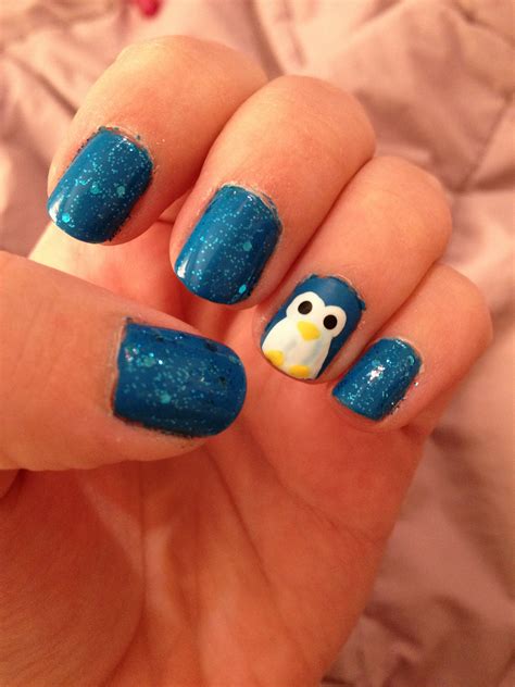 penguin nails penguin nails penguin love penguins  style awesome