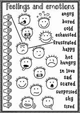 Feelings Teaching Downloadable Emotion Emociones Esl Fichas Liveworksheets Tarea sketch template