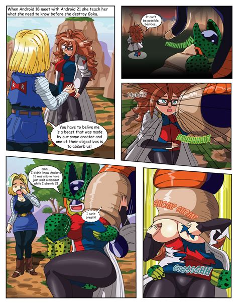 Rule 34 2girls Absorption Android 18 Android 21 Android