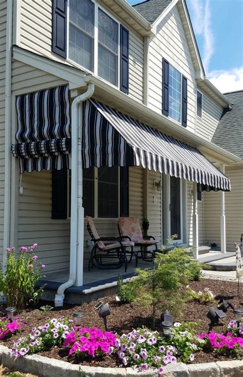 porch awning   pleated drop curtain kreiders canvas service