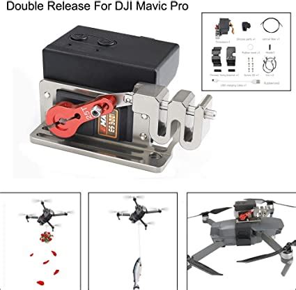 drone payload release drop kits drone fishing central