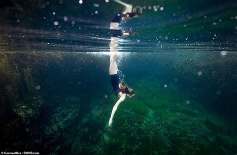 Skinny Dippers Enjoy Naked Bathing In Cornwall S Historic Mining Pools