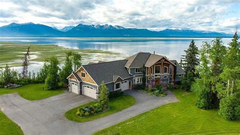 stunning million dollar homes  alaska