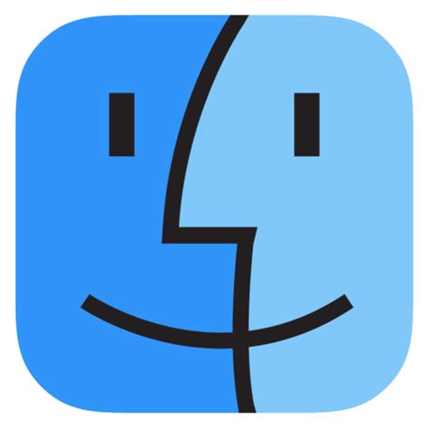 finder icon mac os apps icons  softiconscom