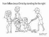 Right Coloring Pages Standing sketch template