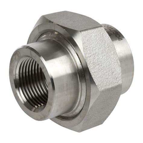 pipe fittings stainless steel    npt union ss