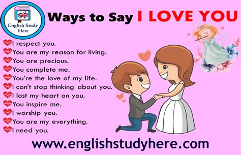 Different Ways To Say I Love You Bewerpart