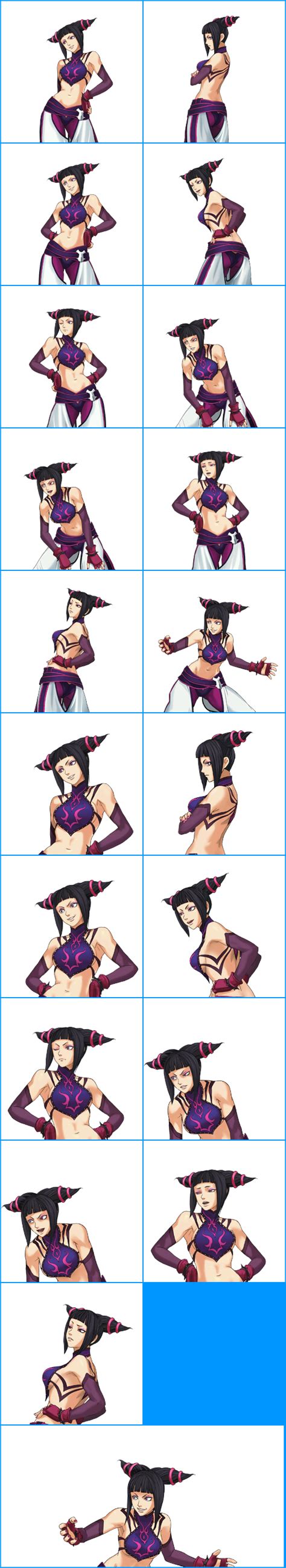 3ds Project X Zone 2 Juri Han The Spriters Resource
