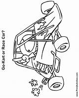Kart Barrel Popular Coloringhome Goes sketch template