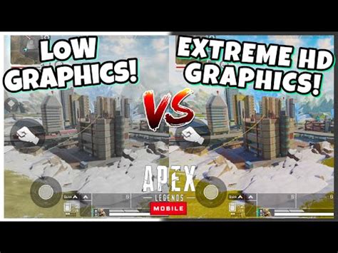 max graphics apex legends mobile youtube