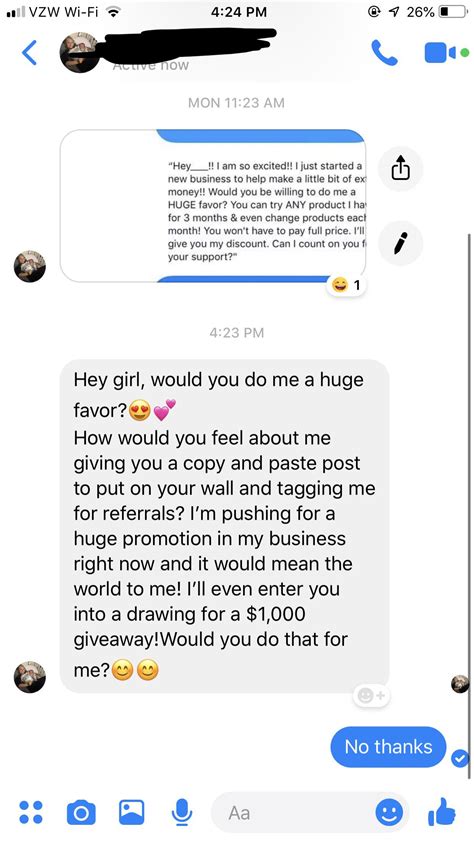 wow she obviously wasn t to embarrassed by her previous message antimlm