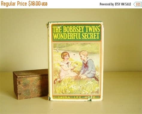 The Bobbsey Twins Wonderful Secret 1931 Novel By Sunnydayvintage