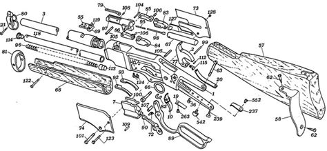 winchester  parts diagram