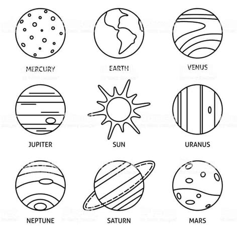 solar system planets coloring pages solar system coloring pages