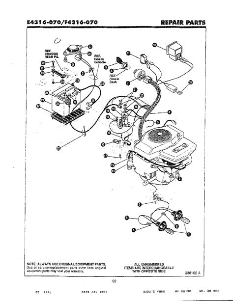 noma riding lawn mower parts diagram wiring diagram