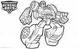 Bots Rescue Coloring Transformers Pages Drawing Line Kids Printable Color sketch template