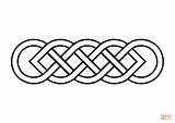 Celtic Knot Coloring Pages Basic Knots Printable Kids Patterns Adults Designs Print 3d sketch template