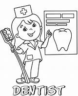 Coloring Dentist Printable Pages Sheet Topcoloringpages Print Children sketch template