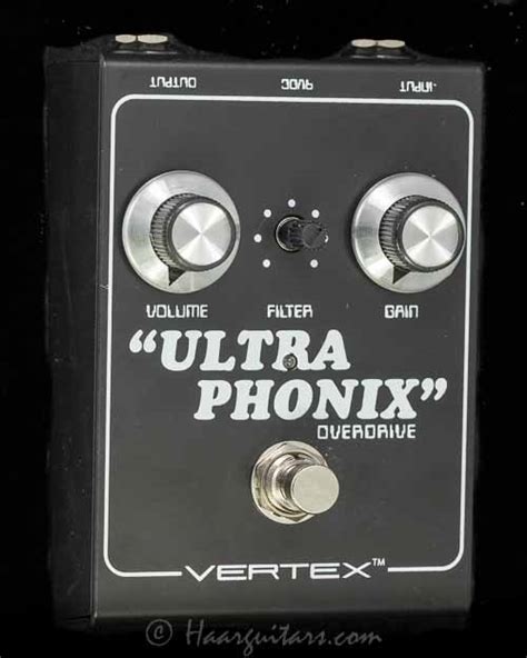 haarguitars  parts ultraphonic od dumble style pedal  haarguitars  parts