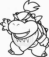 Bowser Coloring Pages Mario Super Jr Bros Printable Colouring Kong Choose Board Donkey sketch template