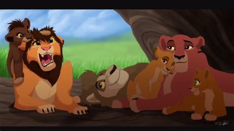 kovu and kiara s cubs lion king 2 youtube