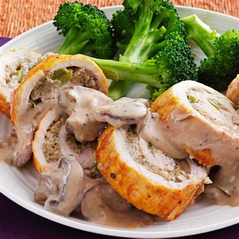 Spinach Stuffed Chicken Rolls Recipe How To Make It