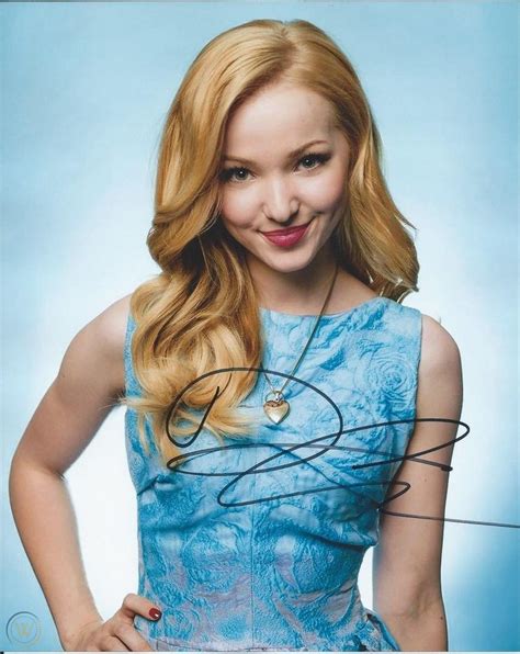 Dove Cameron Actress Liv And Maddie Hand Signed 8x10 Photo
