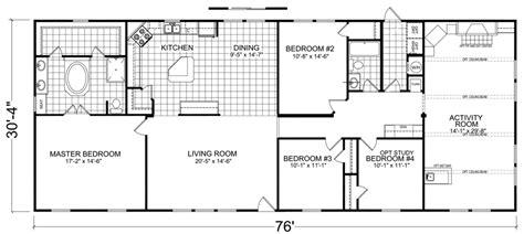bedroom double wide mobile home floor plans viewfloorco