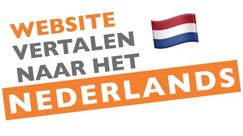 instructie website vertalen naar het nederlands youtube