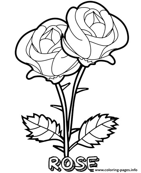 rose bud coloring page gif