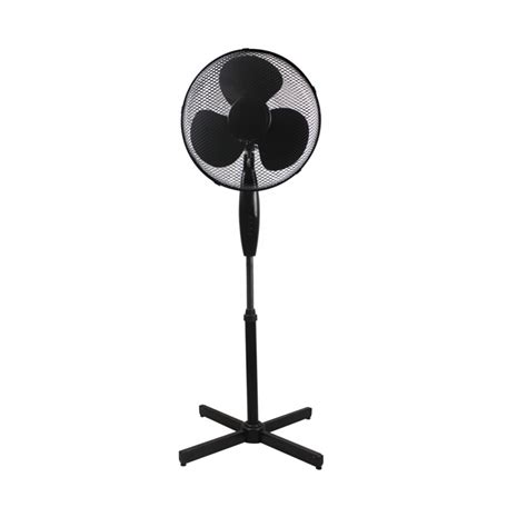 oscillating black extendable  standing pedestal fan  oypla stocking