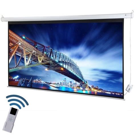 homegear   hdd electric motorised projector screen remote control  east