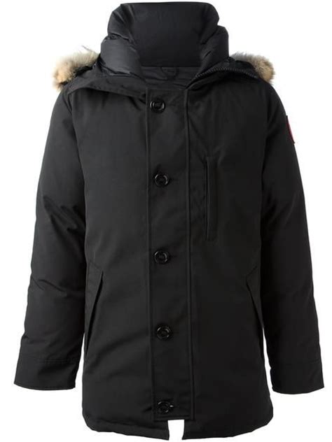 Canada Goose Chateau Coyote Parka In Black Modesens