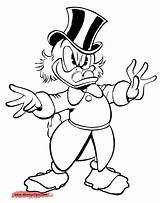 Scrooge Coloring Pages Mcduck Ducktales Duck Disney Ebenezer Huey Louie Dewey Book Kids Donald Gif Printable Template Disneyclips Funstuff sketch template