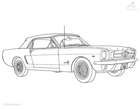 ford mustang embroidery cross stitch tattoo outline dessin