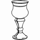 Chalice Goblet Calice Colorare Designlooter Webstockreview sketch template