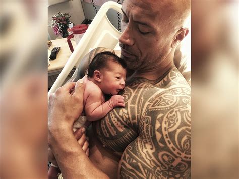 The Rock Welcomed His New Daughter With The Sweetest Instagram Post