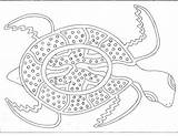 Aboriginal Colouring sketch template