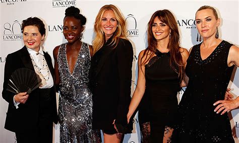 Julia Penelope Lupita Leading Ladies Dazzle At Lancôme