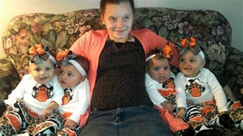 mother of surprise quadruplets calls herself luckiest mom in the whole