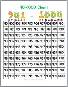 number charts   posters worksheets  marcia murphy tpt