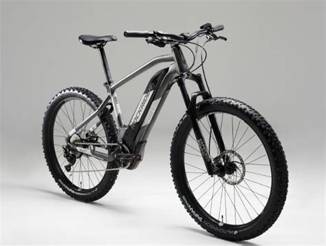 rockrider  st electric mountain bike front view ebike choices