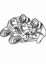 Colorear Carrera Stampare Pianetabambini Desenho Motocross Hellokids Corrida Disegno Veicoli sketch template