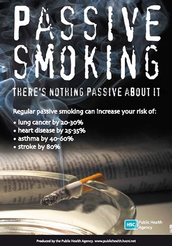 passive smoking there s nothing passive about it a3 out of stock cris