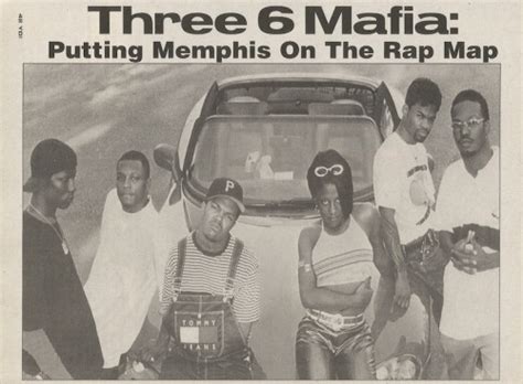 music hip hop rap juicy j three 6 mafia old school 1998 magazine scan memphis lord infamous dj