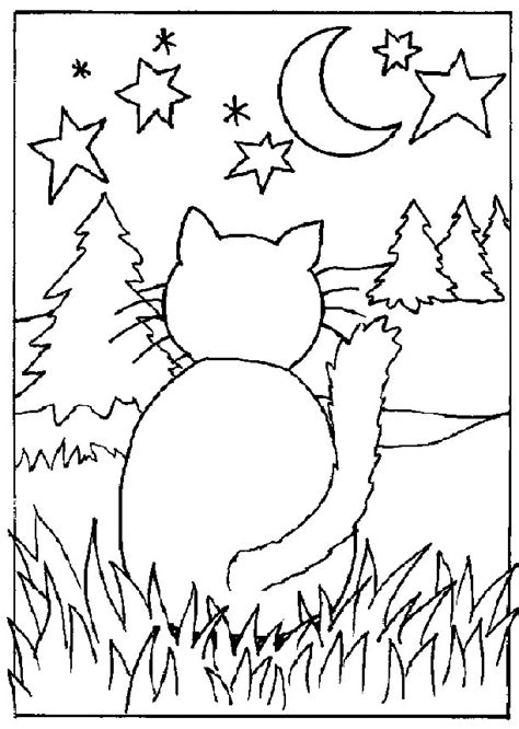 cat coloring pages coloringpagescom
