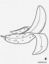 Colorir Desenhos Frutas Bananas Obst Banane sketch template