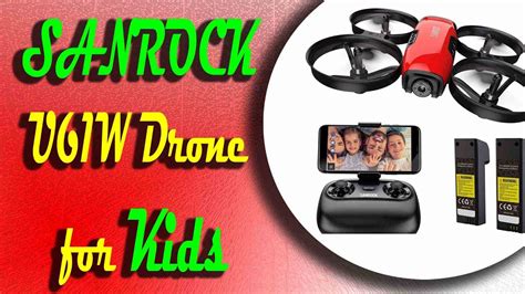 sanrock drone  kids  camera p hd camera youtube