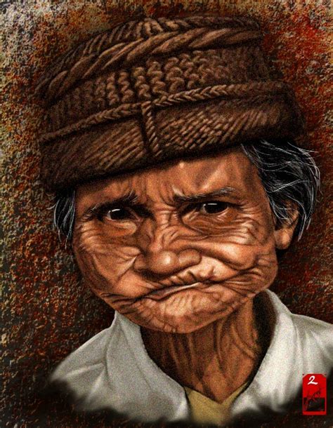 old man or is it woman by chamling on deviantart