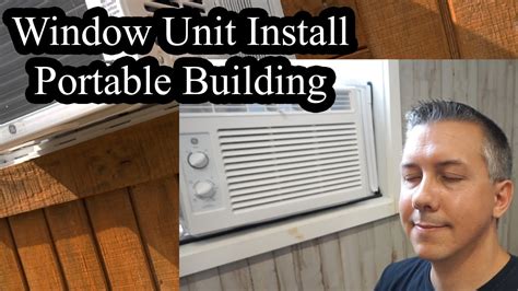 installing portable air conditioner vertical window vertical air conditioner  retro design